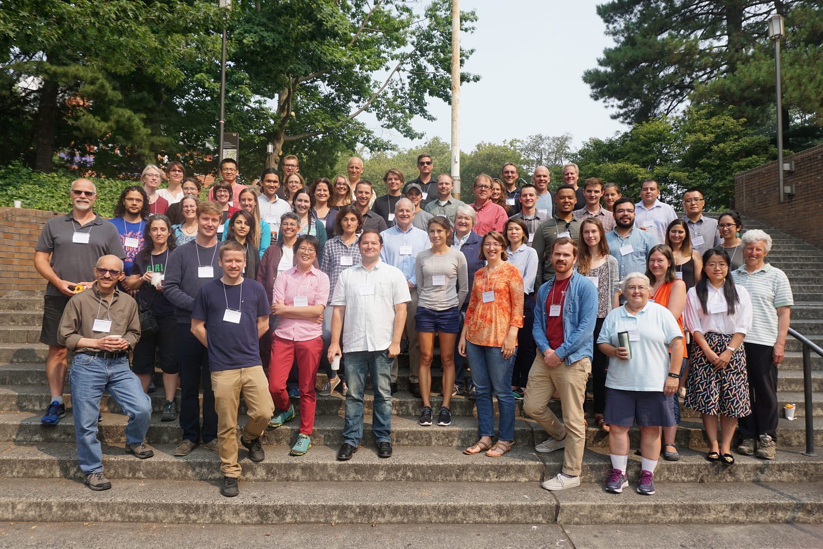 A group photo of the participants of the 2019 Oceanhackweek